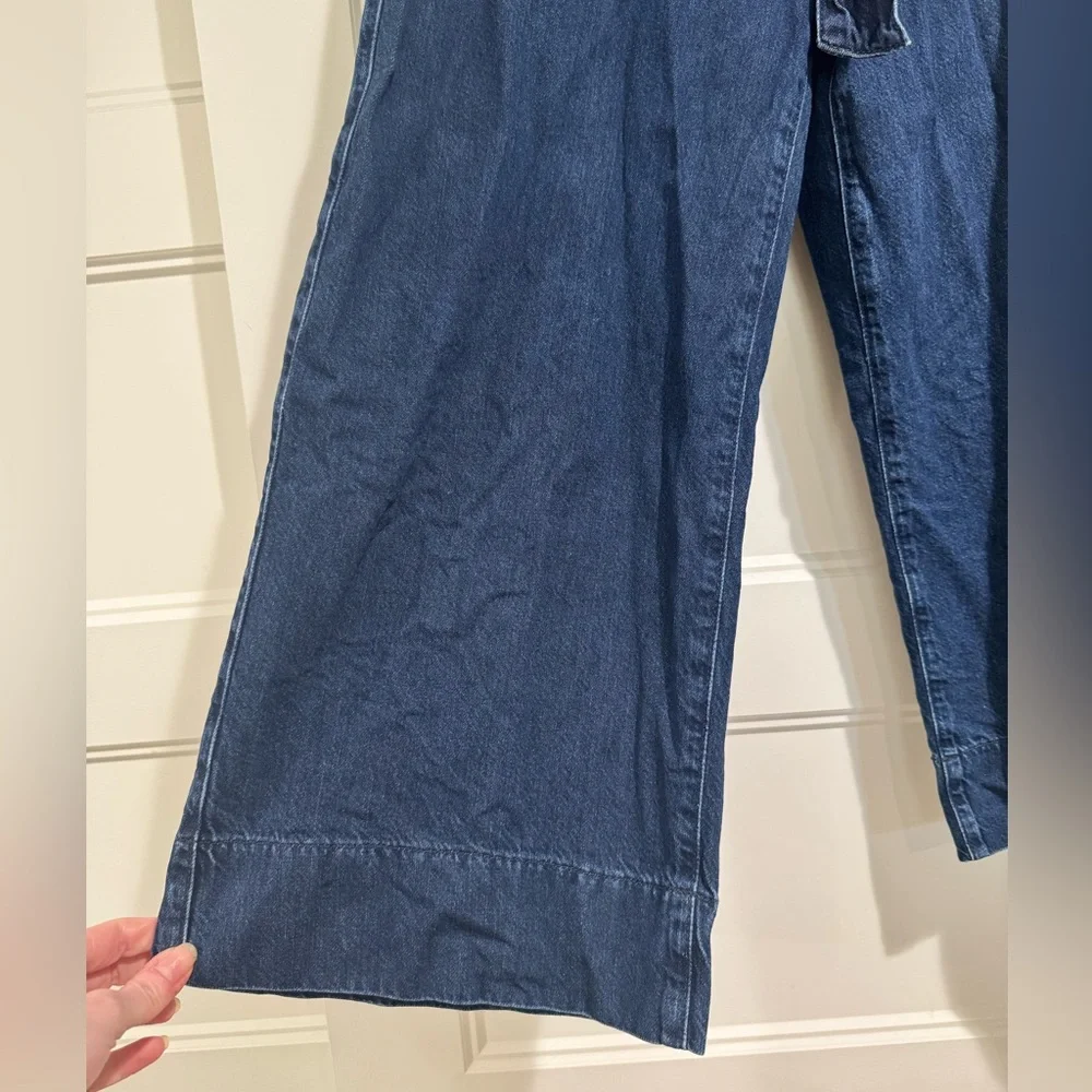Boden Paperbag Wide-leg jeans